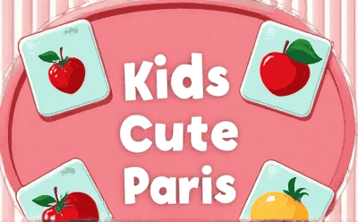 Kids Cute Paris